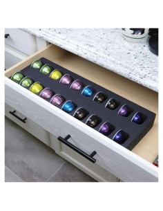 Organizador de Cápsulas de Café Polar Whale 20 Compartimentos 19.7x50.8cm