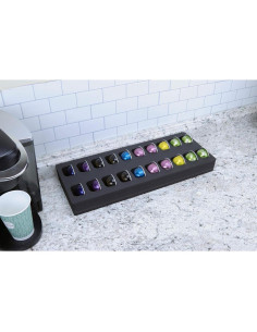 Organizador de Cápsulas de Café Polar Whale 20 Compartimentos 19.7x50.8cm 2