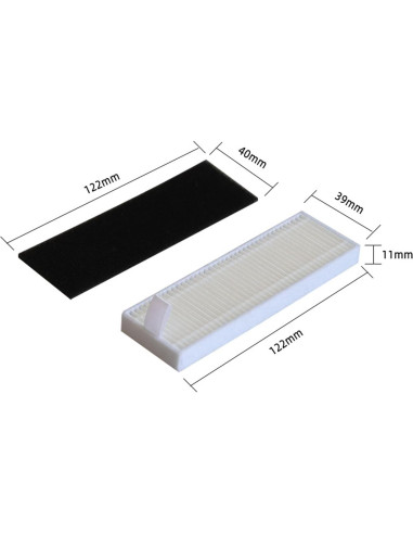 10 Filtros de Aspiradora Robot AUNMAS para G8000, G20, Evol 3