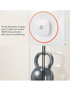 Robot Limpiador de Ventanas Hilitand Automático 72W 3000Pa 2