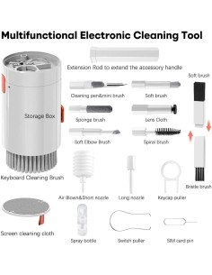 Kit de Limpieza 20 en 1 QINGLER para Pantallas y Teclados 2