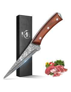 Cuchillo de Deshuesar ROCOCO 13.5 cm Acero de Alto Carbono