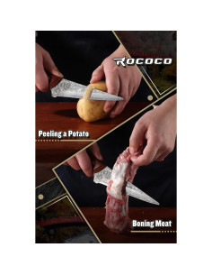Cuchillo de Deshuesar ROCOCO 13.5 cm Acero de Alto Carbono 2