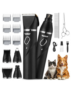 Kit de Aseo para Perros MALLMALL6 4 en 1 Batería 2000mAh