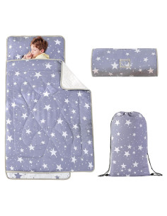 Colchoneta para Siesta Wowelife Estrella Gris 127x51 cm