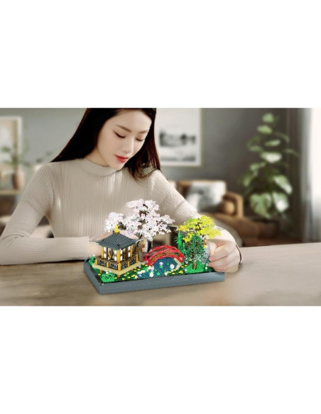 Kit de Construcción Jardín Zen Kanglejia 2280 Piezas