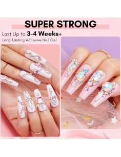 Conjunto de Pegamento para Piedras Preciosas Makartt 15ml + 8ml 2