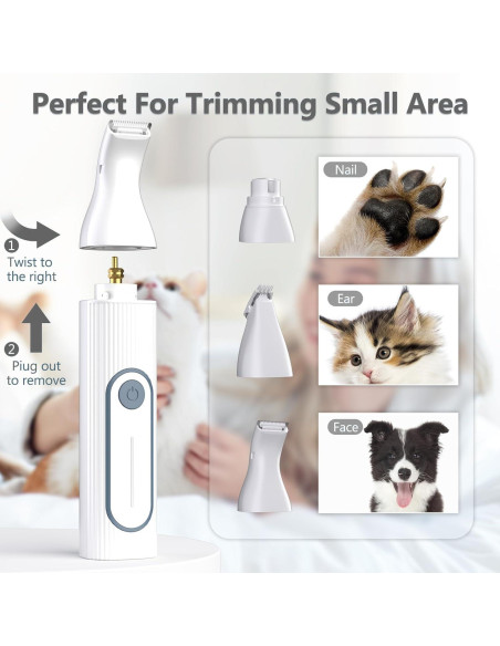 Kit de Cortapelos para Mascotas GOOAD - 4 en 1 Silencioso