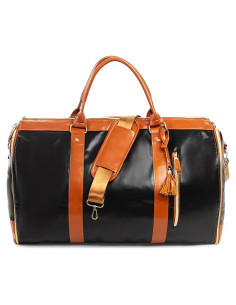 Bolsa Duffle Impermeable LANSKLBD 2 en 1 para Ropa y Zapatos