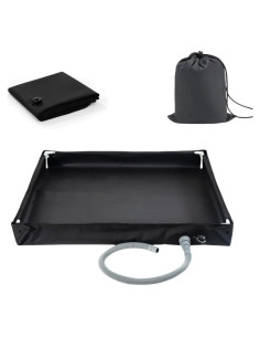 Base de Ducha Portátil ianjetty 104 cm Plegable para Camping