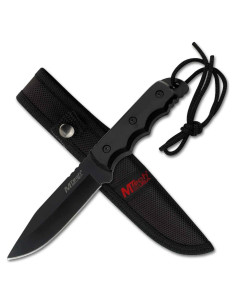 Cuchillo de Hoja Fija MTech USA MT-20-35BK, 20.32 cm, Negro