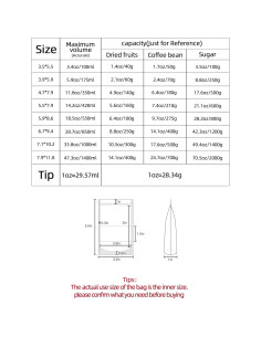 100 Bolsas Reutilizables de Papel Kraft Negro 8.89x13.97cm con Ventana 2