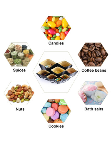 100 Bolsas Reutilizables de Papel Kraft Negro 8.89x13.97cm con Ventana