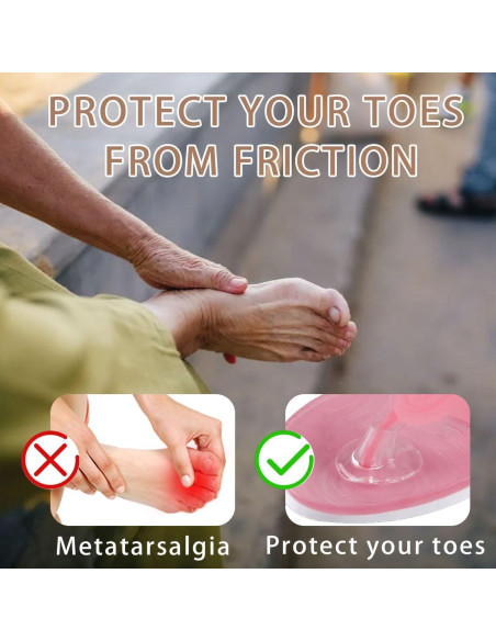 Protectores de Dedos de Silicona SHENGYIYISHENG - 2 Pares Blancos