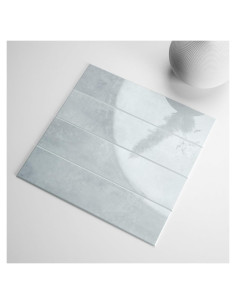 Azulejos Autoadhesivos COLAMO 22PCS Gris Brillante 0.37m