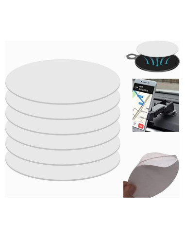 8 PCS Disco Adhesivo Doble Cara 80mm MGQFY para Montaje