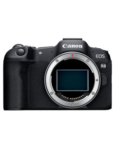 Cámara sin Espejo Canon EOS R8 Cuerpo 24.2MP 4K Negro