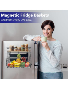 Estante Magnético Bealy para Nevera 35.1x29.5cm - 16kg 2