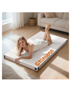 Colchón Futon Gaialoop Twin XL Espuma Viscoelástica 80x38cm