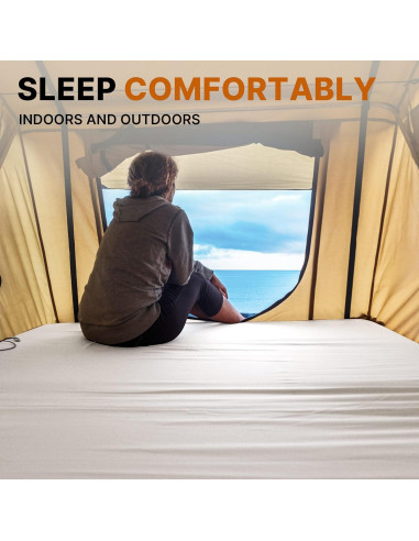 Colchón Futon Gaialoop Twin XL Espuma Viscoelástica 80x38cm