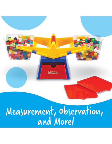 Escala de Balance de Cubo Learning Resources - 400 ml, 3+ años
