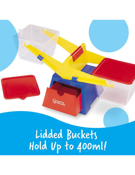 Escala de Balance de Cubo Learning Resources - 400 ml, 3+ años