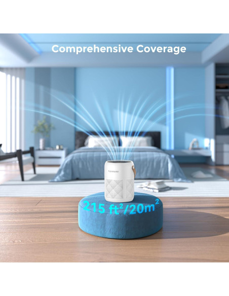 Purificador de Aire FULMINARE PU-P07 HEPA Silencioso 20 m