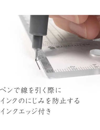 Escuadra de Regla Staedtler 30cm Modelo 962 05-30