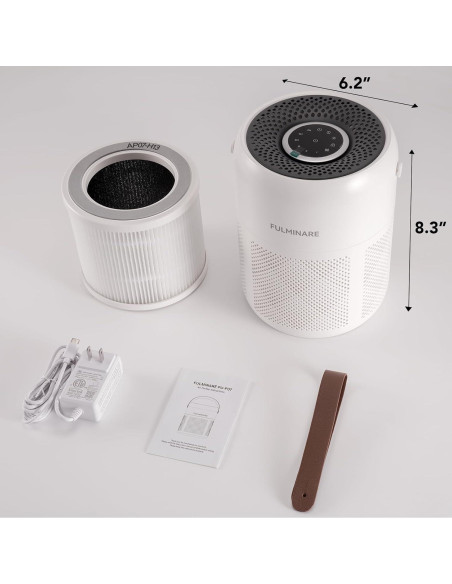 Purificador de Aire FULMINARE PU-P07 HEPA Silencioso 20 m