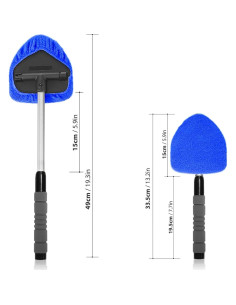 Limpiaparabrisas Interior DESIN CS con Mango Extensible y 4 Almohadillas 2