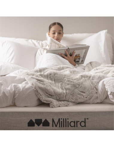 Colchón de Espuma Viscoelástica Milliard 5" Individual