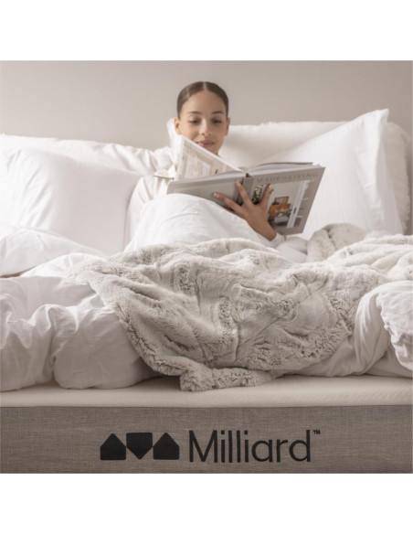 Colchón de Espuma Viscoelástica Milliard 5" Individual