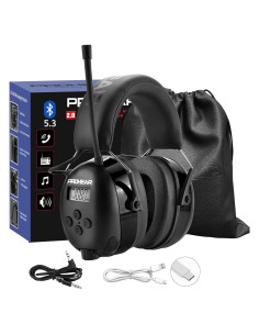 Auriculares PROHEAR 033 Bluetooth 5.4 con Radio FM/AM 31dB