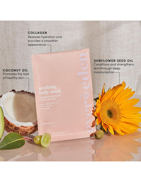 Mascarilla Abdominal Calmante Evereden para Estrías - 1 Cuenta