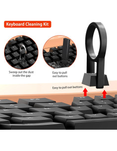 Kit de limpieza 20 en 1 Critin para teclado y pantallas 2