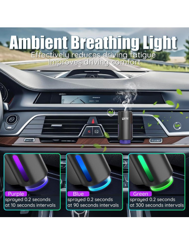 Difusor de Ambientador Inteligente para Auto CHINA 8 Piezas Aceite Esencial