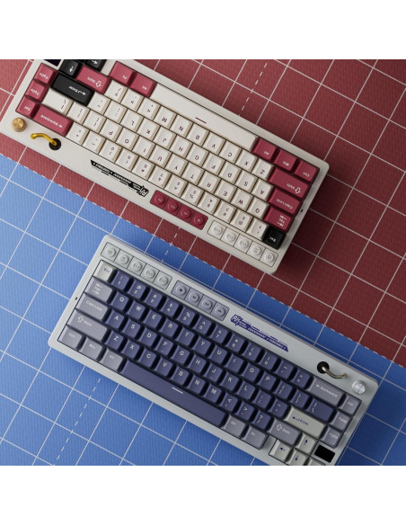 Teclado Mecánico Inalámbrico RK Royal Kludge M65 Azul 60%