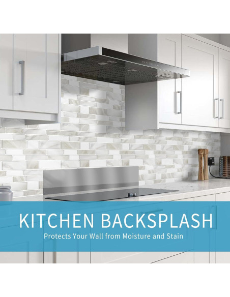 Azulejos Autoadhesivos Vamos Tile 10 Hojas 30.48x30.48cm Beige/Blanco Azulejos Autoadhesivos Vamos Tile 10 Hojas 30.48x30.48cm Beige/Blanco