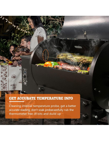 Sensor de Temperatura YAOAWE PG24-44 para Parrilla Camp Chef
