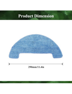 Paños de Mopa Reemplazo Smilefil para Coredy R500 R750 MC01 2