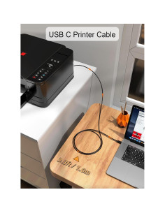 Cable USB C a B 1M CableCreation para Impresora y MIDI 2