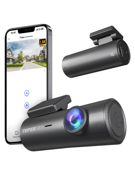 Cámara de tablero TVFEA C1S 2.5K Wi-Fi visión nocturna Cámara de tablero TVFEA C1S 2.5K Wi-Fi visión nocturna