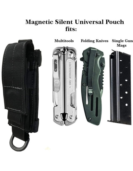 Pouch Multi Herramientas Miles Tactical con Cierre Magnético