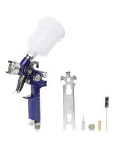 Pistola de Pintura Mini NEIKO 31207A HVLP 1.0 mm 125 ml 2