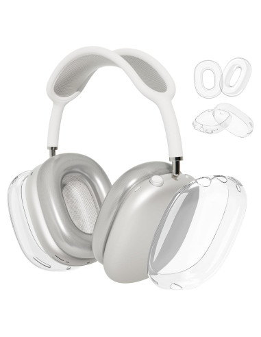 Funda Transparente MOLOPPO para Auriculares AirPods Max 2024/2020