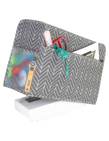 Funda Protectora para Máquina de Coser Yarwo Chevron 43x20x33cm