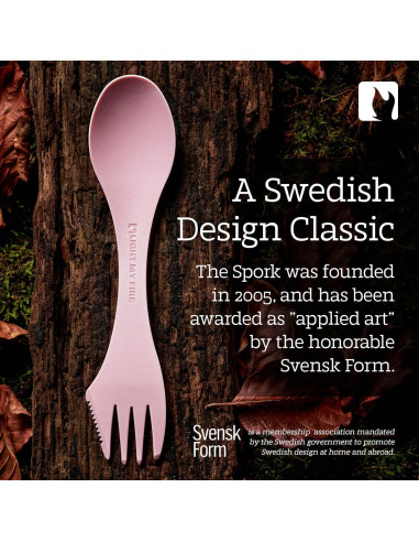 Spork Original 2-Pack Light My Fire 3-en-1 Reutilizable Camping