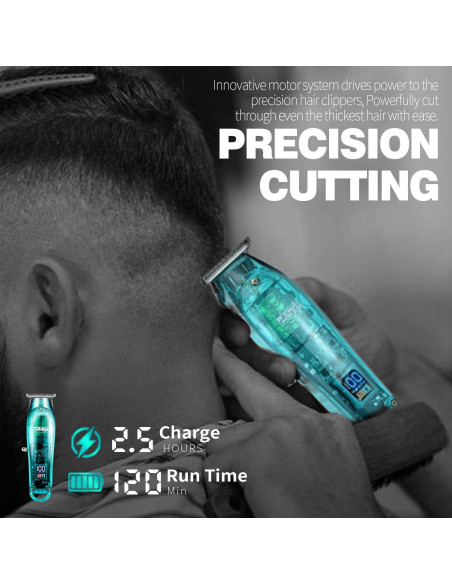 Cortadora de Cabello DSP Profesional Inalámbrica Azul