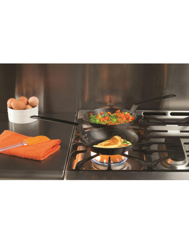 Sartén de Acero al Carbono Lodge 20.32 cm Pre-Sazonada