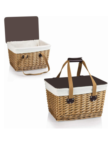 Canasta de Picnic Wicker para 2 PICNIC TIME 42x28.7x24.9 cm